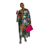 Plus Size Shawl Women Wide Multi Color Floral Elegant Fashion Capes All Season Outfits Beach