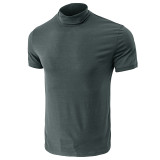 Mens Tees Fashion Pullover Summer Tops Blouse
