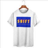 Custom-made T-shirts Short Sleeve Men's Round Neck Printed Large Size Tops