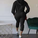 NEW Fashion Women Solid Hoodie Hollow Out Long Sleeves Casual Cocktail Outfits