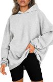 Womens Oversized Hoodies Sweatshirts Fleece Hooded Pullover Tops Sweaters Casual Comfy Fall Fashion Outfits Clothes 2023