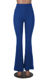 Wholesale Women Solid Bell Bottom Micro Flare Pants