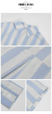 Casual Cardigan Long Sleeve Striped Shirt