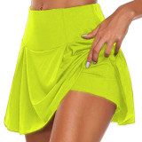 Puffy Skirt For Women Women Pleated Tennis Skirt Shorts