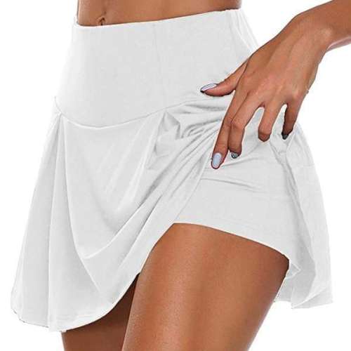 Puffy Skirt For Women Women Pleated Tennis Skirt Shorts