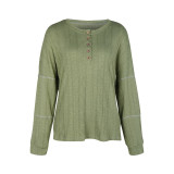 Autumn Women's Clothing Solid Color Long Sleeve Knitted Sweater
