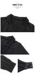 Black Long Sleeve V Neck Shirt Bodysuits