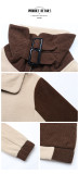 Pocket Cardigan 2023 Autumn/Winter Polar Fleece Zipper Contrast Color Jacket