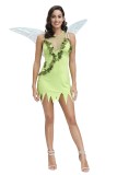 Adult Ladies Fever Sexy Magical Enchanted Fairy Fancy Dress Costume with Wings