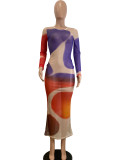 Women's Eclipse Mesh Bodycon Maxi Dress