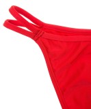 Sexy Brazilian Bikini Triangle Strap Top Thong Bathing Suit Bottom
