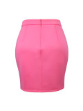Simple Clothing Versatile Bodycon Skirt