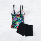 Women Tankini Swimsuits Two Piece Bathing Suits with Shorts