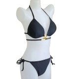 Halter Bikini Split Beach Spa Swimsuit