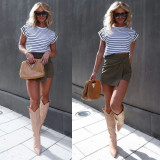 Casual Summer Street Trend Short Culottes