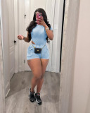 Casual Short Sleeve Playsuit & Shorts Two Piece Set