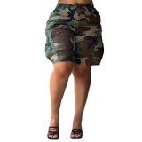 Casual Loose Camouflage Shorts