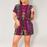 Casual Digital Printing Short Set