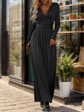 Lace Patchwork High Split Maxi Dress