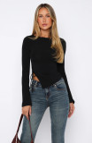 Meet At The Bar Long Sleeve Pullover Top