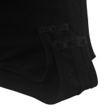 Solid High Neck stitching Long Sleeves One Piece Rompers