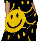 Casual Printed Off Shoulder Long Dresses