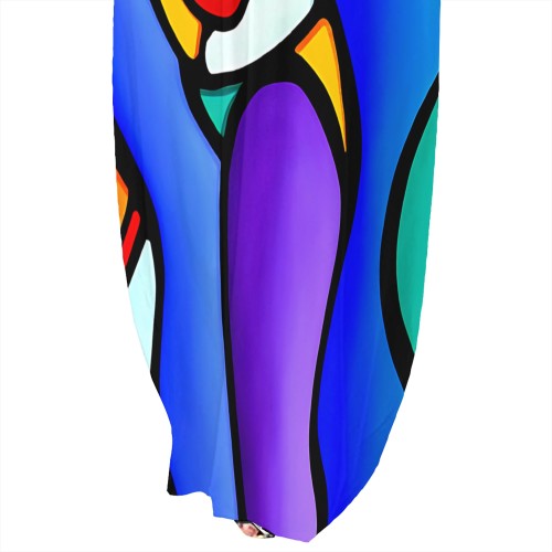 1 Piece Custom Fashion Printed Sleeveless Maxi Dress