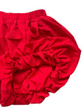 Double Bubble Fluffy Elastic Shorts