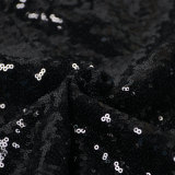 Sequin Patchwork Strapless Cocktail Dresses