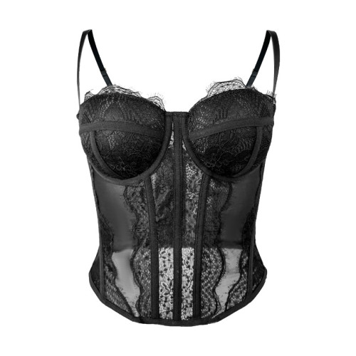 Lace Body Shaping Fishbone Bra Camisole Test Top