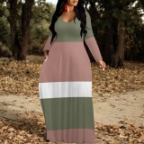 1 Piece Custom Casual Printed Maxi Dresses