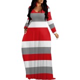 1 Piece Custom Casual Printed Maxi Dresses