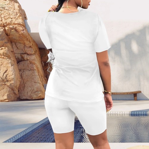 1 Piece Custom Casual Digital Printing Avatar Short Set