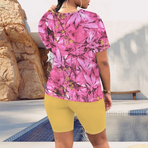 1 Piece Custom Casual Digital Printing Avatar Short Set