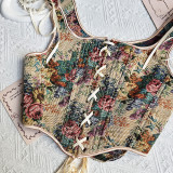 Summer Bandage Sleeveless Corset Vest Top