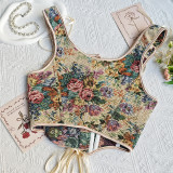 Summer Bandage Sleeveless Corset Vest Top