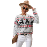 Christmas Sweaters Funny Xmas Tree Reindeer Pullover Long Sleeve Knit Sweater