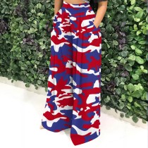 Casual Printed Afro Pants