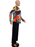 Casual Printed Long Sleeve Shirt