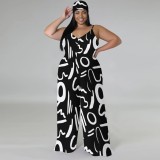 1 Piece Custom Casual Digital Printing Straps Plus Size 1 Piece Jumpsuits