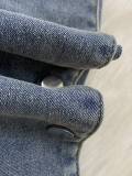 Fashion Buttoned Denim Loose Jeans