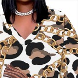 1 Piece Custom Casual Digital Printing V Neck Plus Size Long Dresses