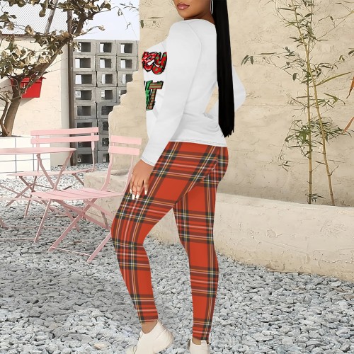 1 Piece Custom Casual Digital Printing Christmas Pant Set
