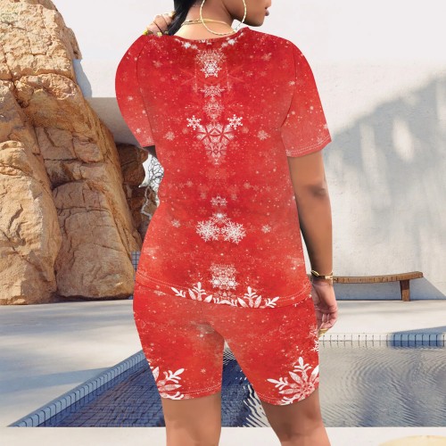 1 Piece Custom Casual Digital Printing Short Set