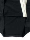 Women's Casual Sportswear Stitching Straight Wide-leg Trousers Set