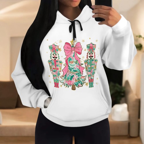1 Piece Custom Casual Print Long Sleeve Hoodie Sweatshirts
