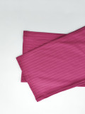 Solid Color Short Sleeve Layback Pantset