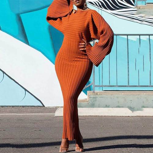 Womens Scoop Neck Long Sleeve Pit Party Dresses