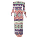 1 Piece Custom Casual Print Off The Shoulder Split Long Dress