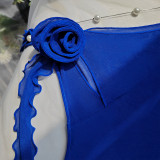 Women Floral Bandage Hollow Sexy Sleeveless Vest Top